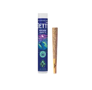 Jetty High THC Infused Pre-roll Northern Lights x Northern Lights 1g