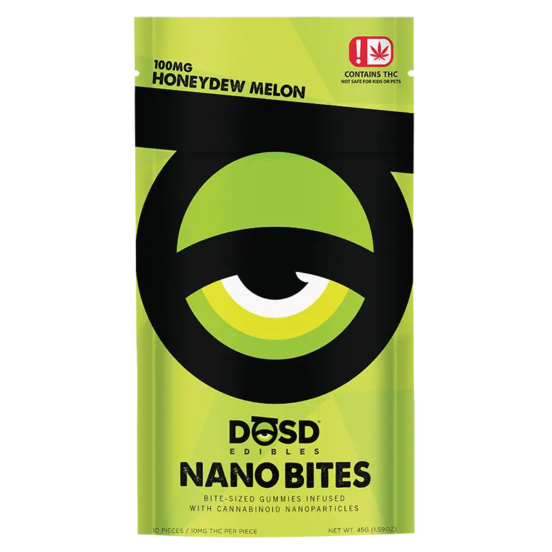 DŌSD Edibles - 100mg Honeydew Melon (Sativa)