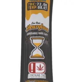 710 Trading Hourglass Extracts - 1g Live Resin Disposable Vape - Purple Panty Dropper
