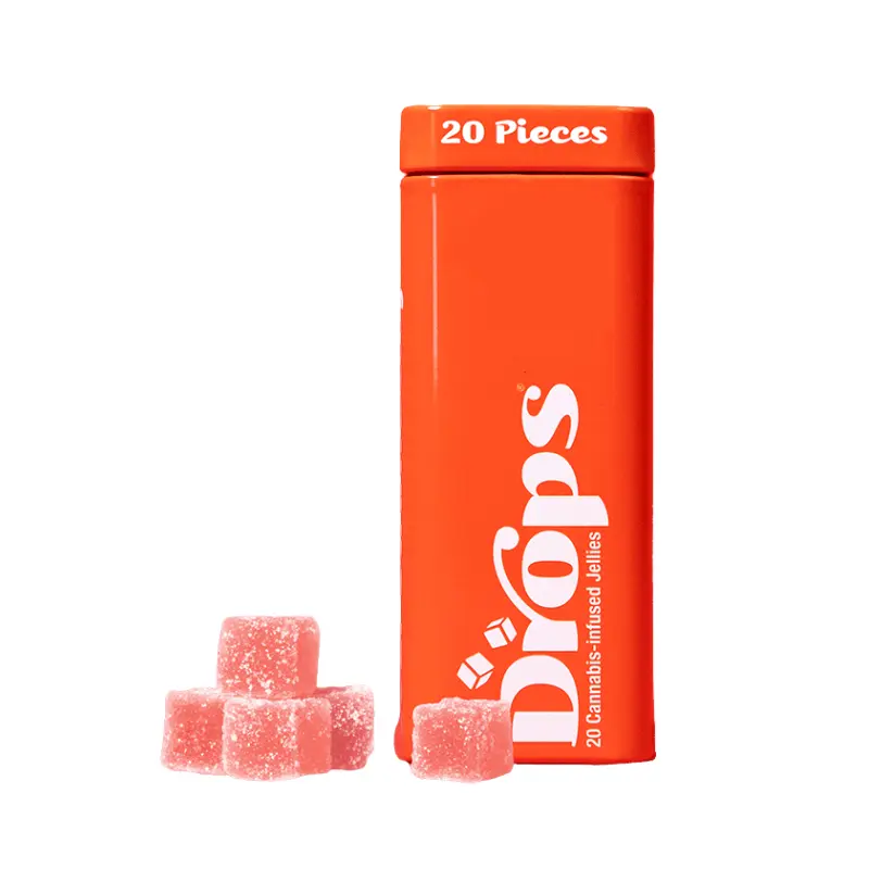 Drops - STRAWBERRY ENERGY GUMMIES THC+CBG+THCv