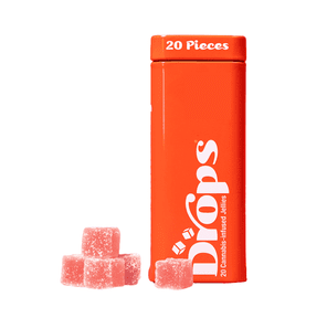 Drops- STRAWBERRY ENERGY GUMMIES THC+CBG+THCv