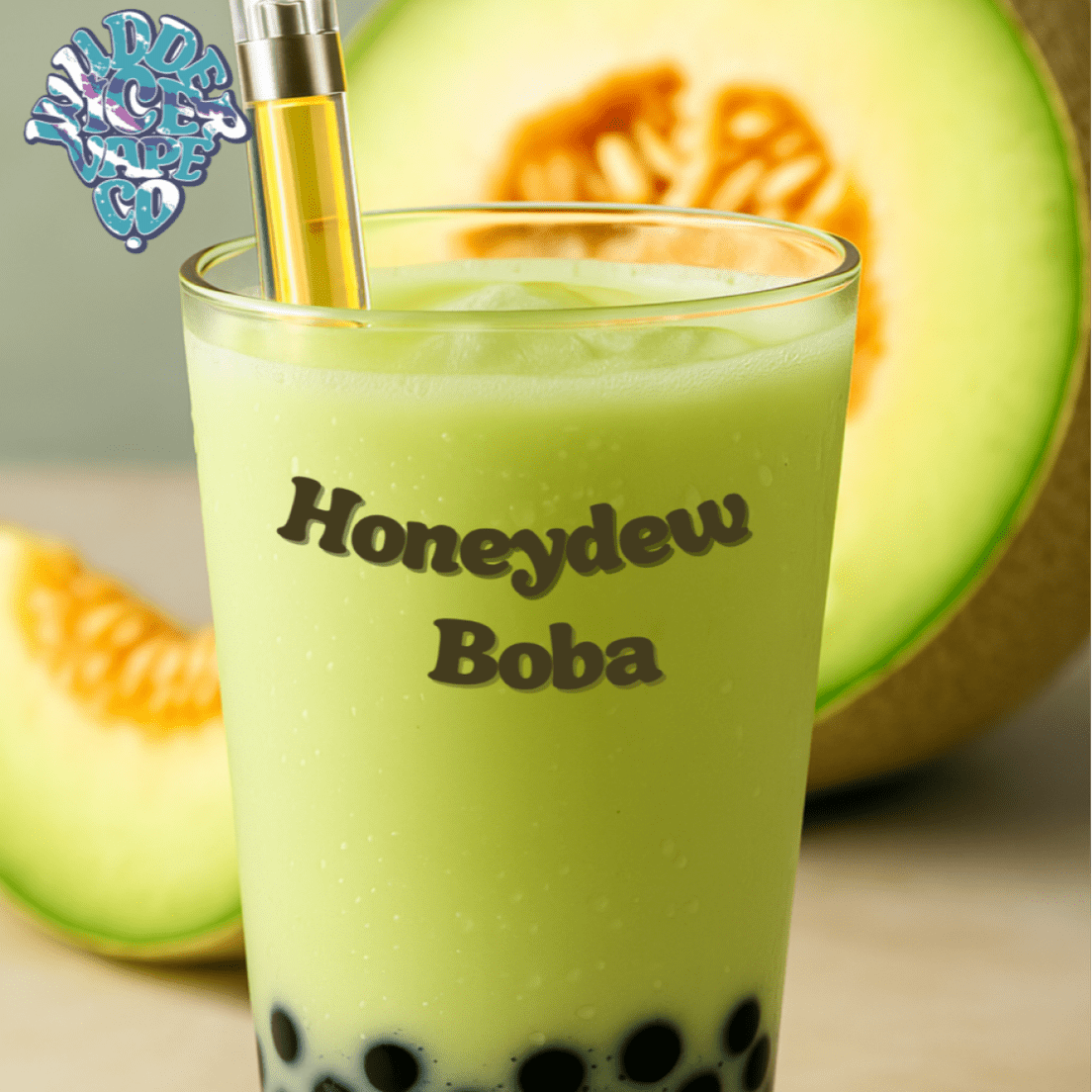Wudder Ice | Honeydew Boba | 1g Vape Cartridge