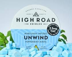 High Road Unwind Peppermint Mints 40ct