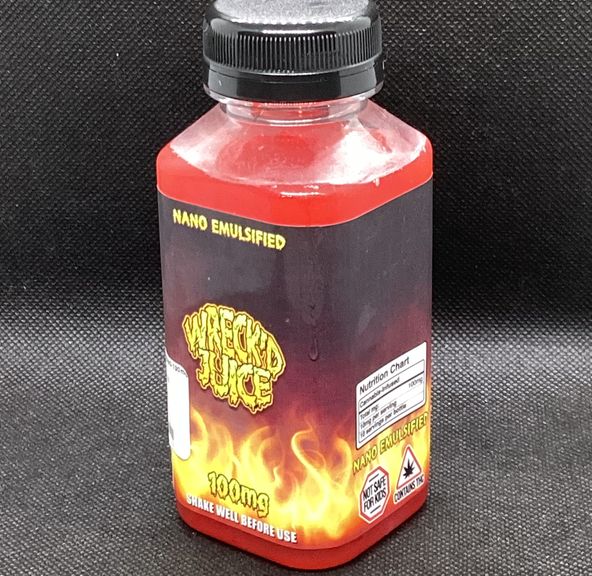 207 Edibles- Fruit Punch- Get Wrecked- Drink- NANO-100mg