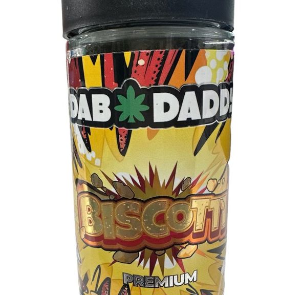 Dab Daddy - 1/2 Oz Premium Flower - Biscotti - 14g