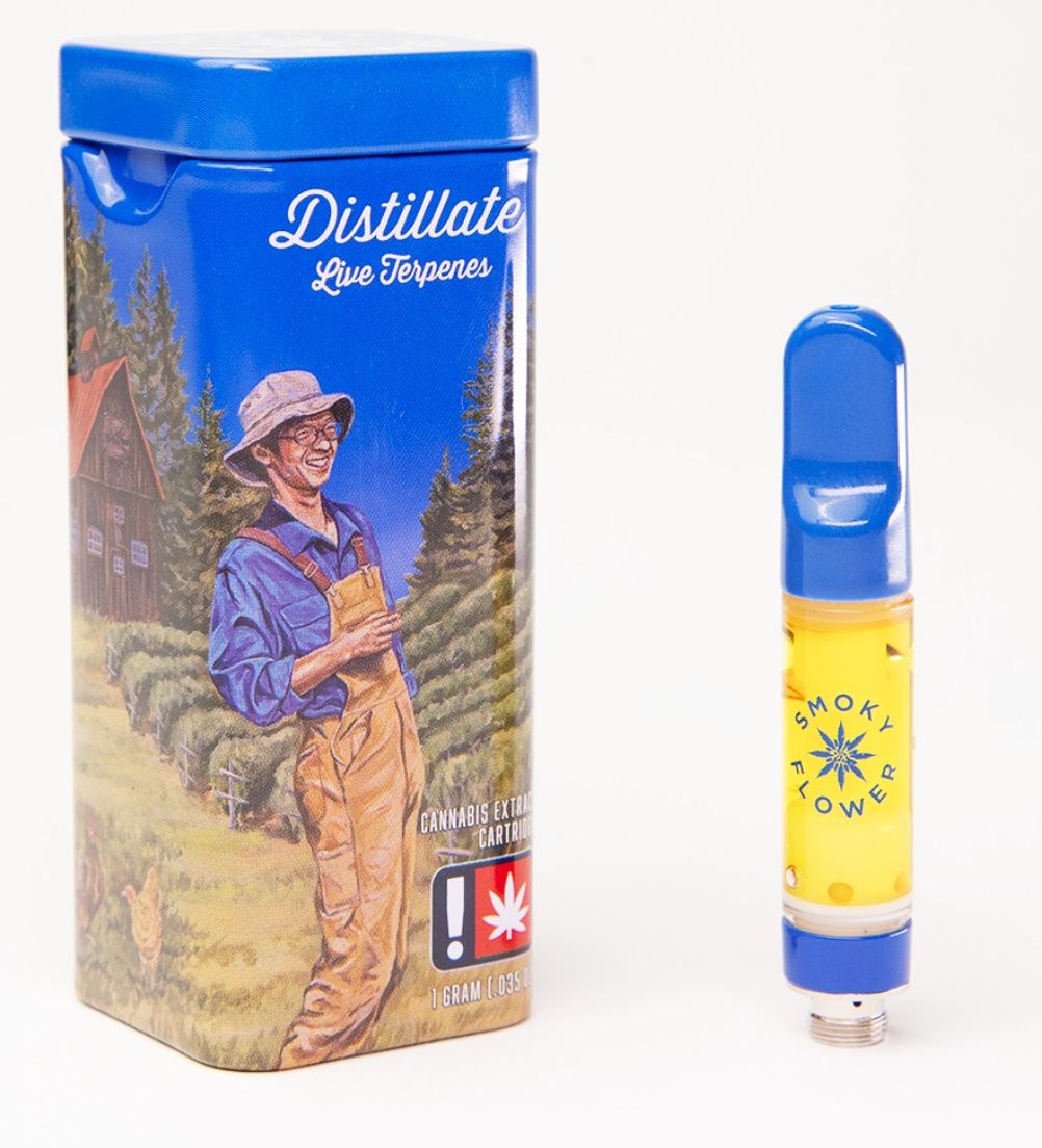 Drops Live Resin + Dist Cart: Pineapple Express