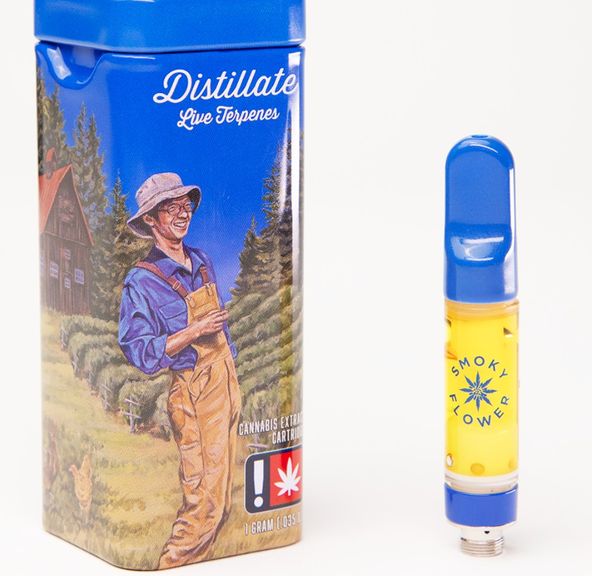 Drops Live Resin + Dist Cart: Pineapple Express