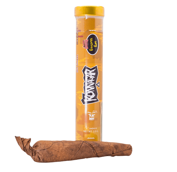 2.5G Banana Rum - Grabba Infused Konnagar Blunt by Kush Kong