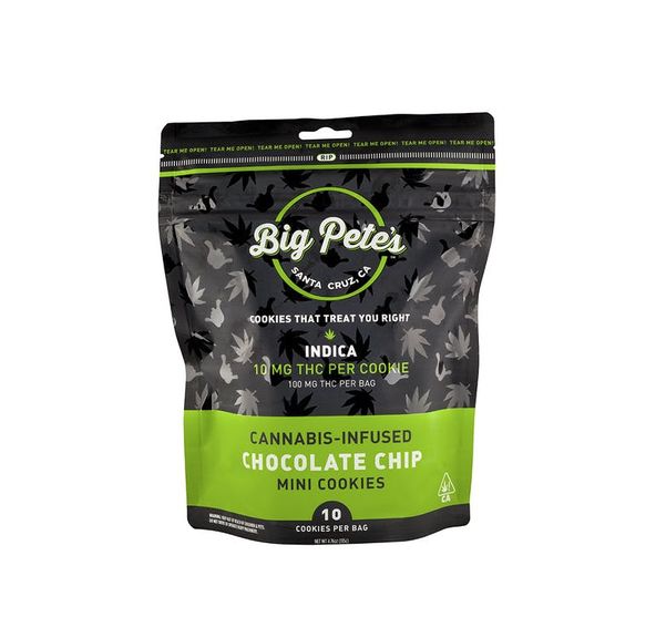 Big Pete's Treats - Chocolate Chip 10pk 100mg Indica