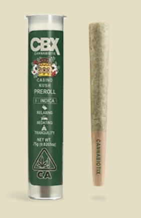 CBX - Casino Kush - Preroll - .75g - Indica