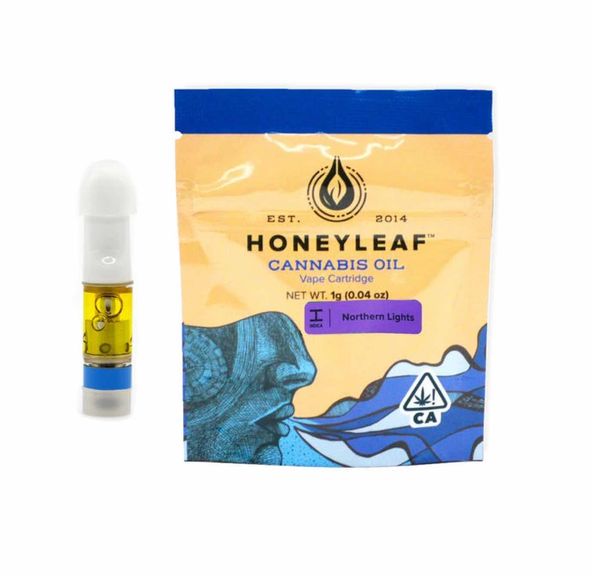 Honeyleaf- Northern Lights 1g Cartridge