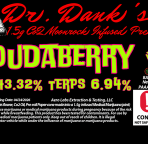 DR DANKS GOUDABERRY MOONROCK PRE ROLL 1.5G