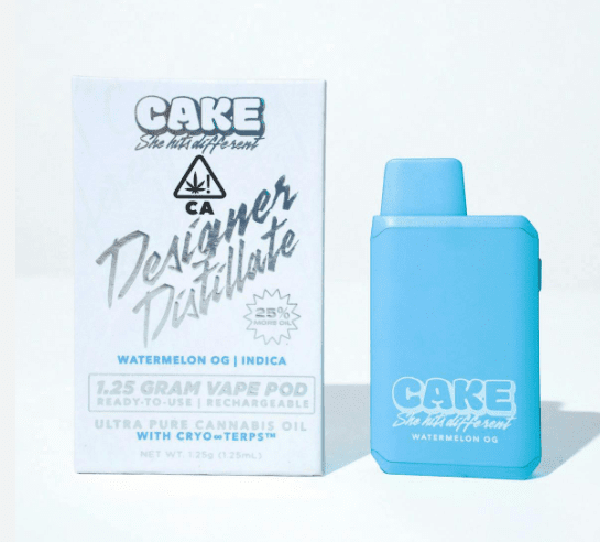 Cake AIO Vape Watermelon OG 1.25g