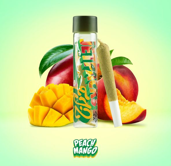 Peach Mango FJ-2 (2G Infused, THCa Concentrate & Kief Covered)