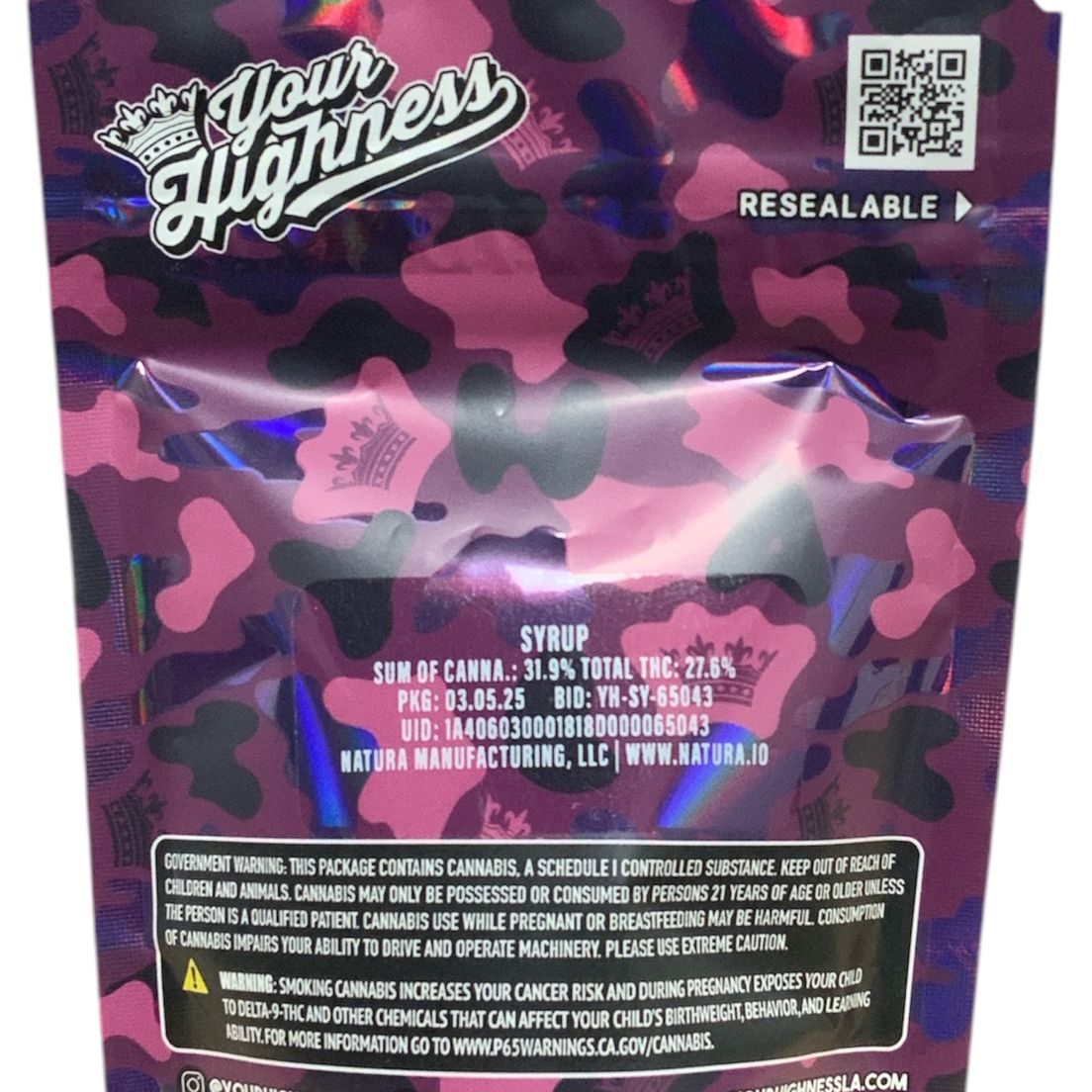Your Highness - Syrup 3.5g