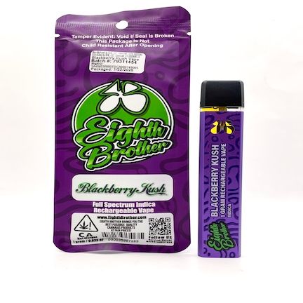Blackberry Kush Disposable Vape