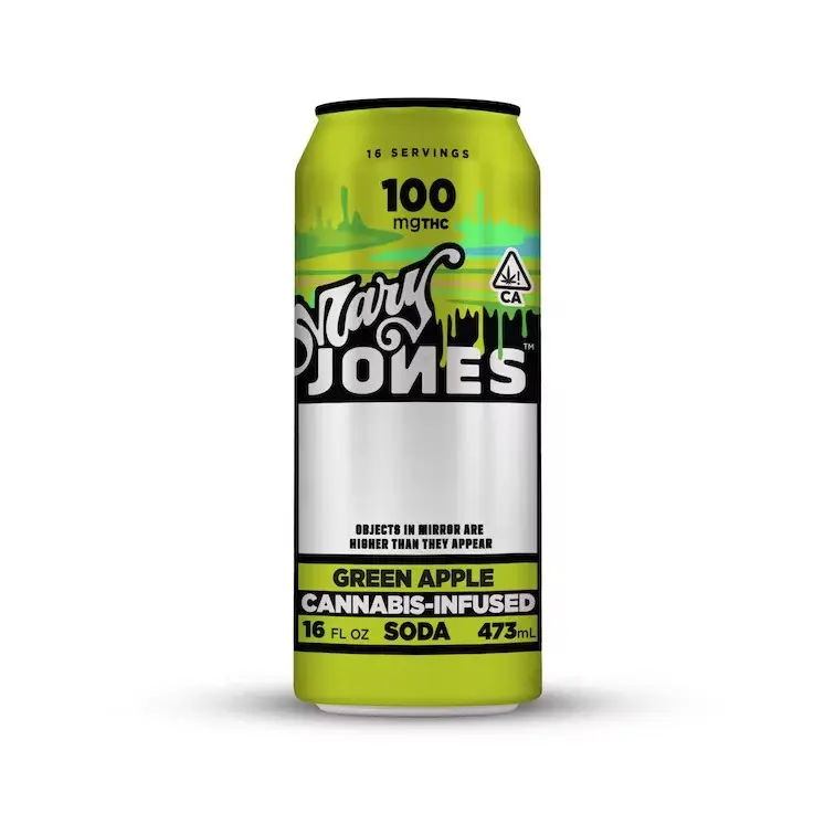 100mg Green Apple Soda