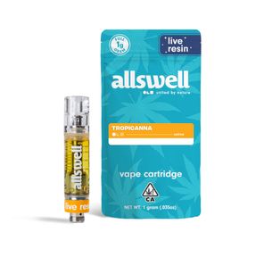 Allswell | Vape Cart | 1g | Live Resin | Tropicanna
