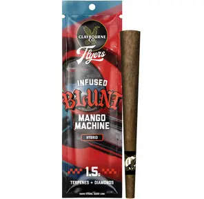 Claybourne Co. - Mango Machine Flyers Infused Blunt - 1.5g