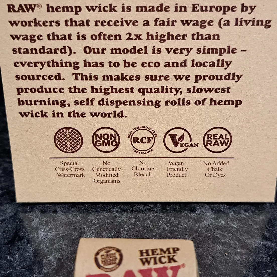 $4 RAW HEMP WICK