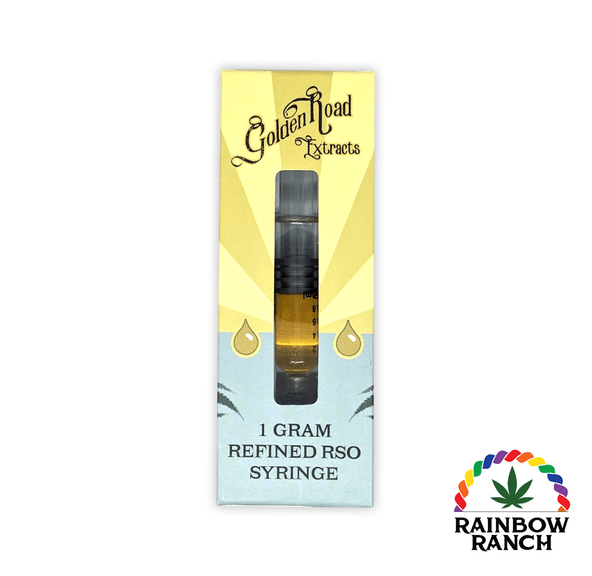 RSO Syringe | Creamy Grape | 1g | Golden Road Extracts