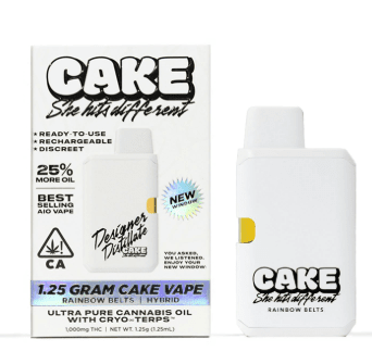 Cake - Sugar Baby Designer Distillate Disposable Vape 1.25g