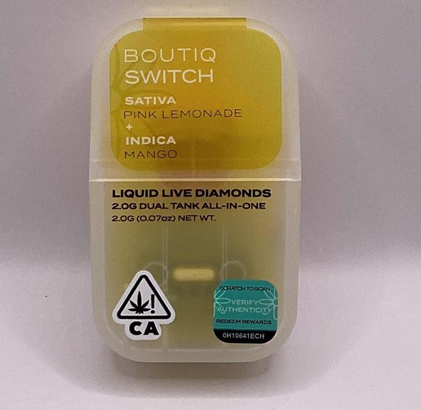 Boutiq - Disposable - Switch - Pink Lemonade x Mango- 2g