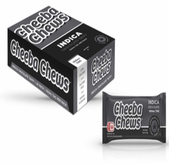 Cheeba Chew - Chocolate Taffy - 100mg Indica