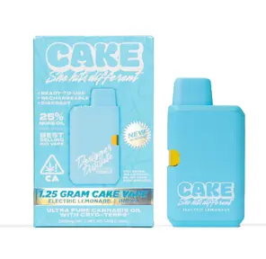 Cake AIO Vape Electric Lemonade 1.25g