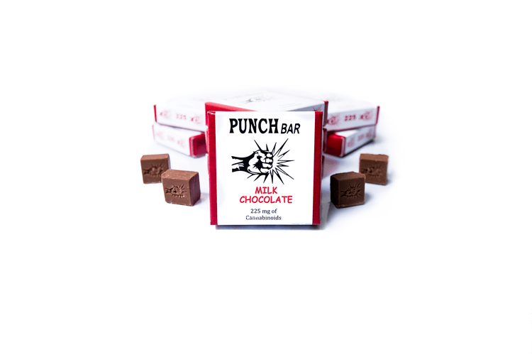 PUNCH Bar Extreme | Milk Chocolate | 225MG | 25MG /Each Piece/ $10