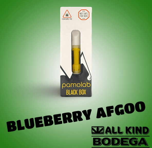 Blueberry Afgoo .5g Vape Cart (@pamolab)