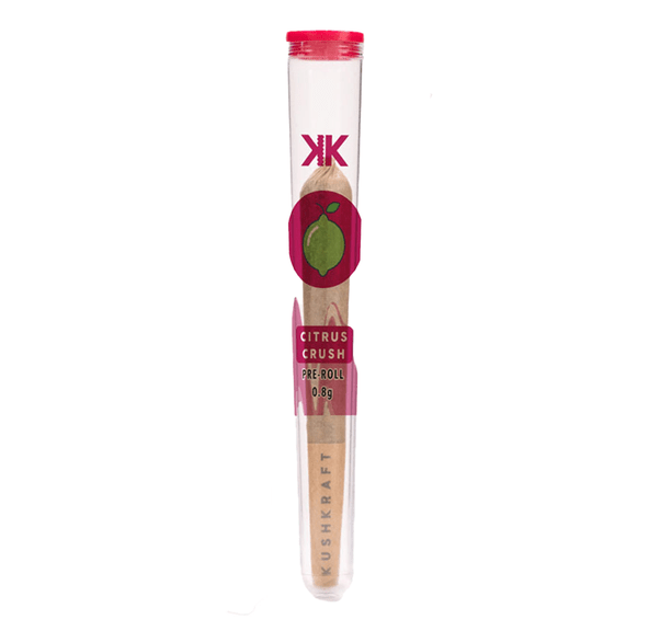 0.8g Citrus Crush Sativa Pre Roll by KushKraft