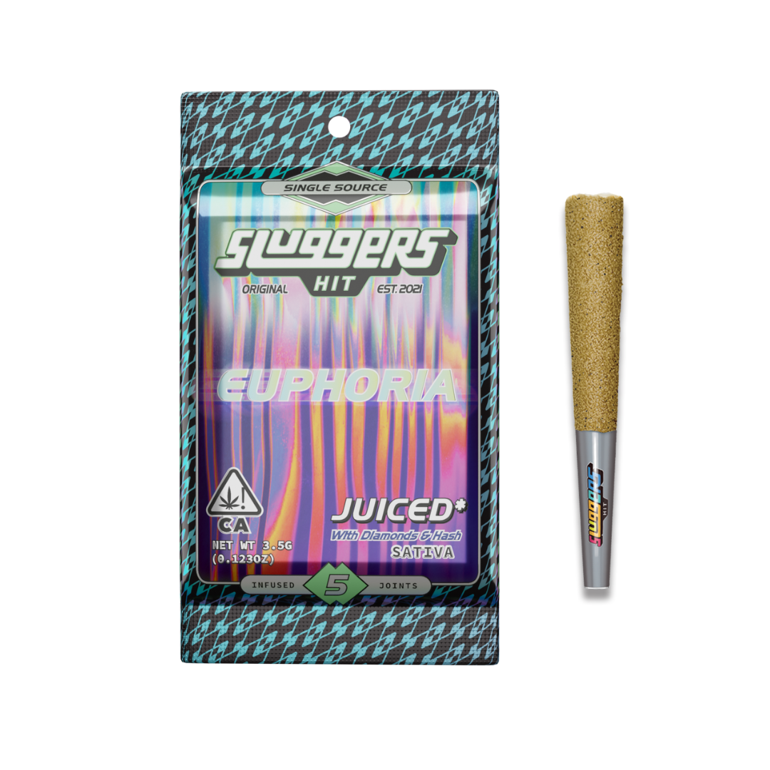 Sluggers Infused Pre-roll Pack Euphoria 3.5g