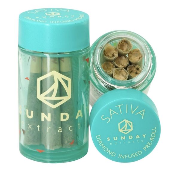 SUNDAY EXTRACTS SOUR BATCH KIDS 10 PACK INFUSED .75G PREROLLS 7.5G