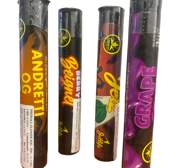 D. Andretti Cannabis Co 1g Pre Roll - Bourbon St. Brunch (H)