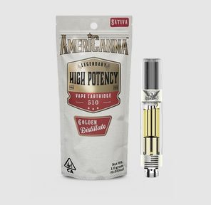 AmeriCanna - Strawnana Vape Cartridge 1g