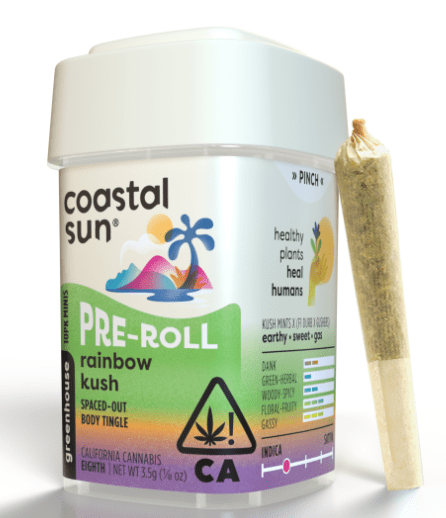 Coastal Sun - Rainbow Kush - 10 Pack Pre-rolls