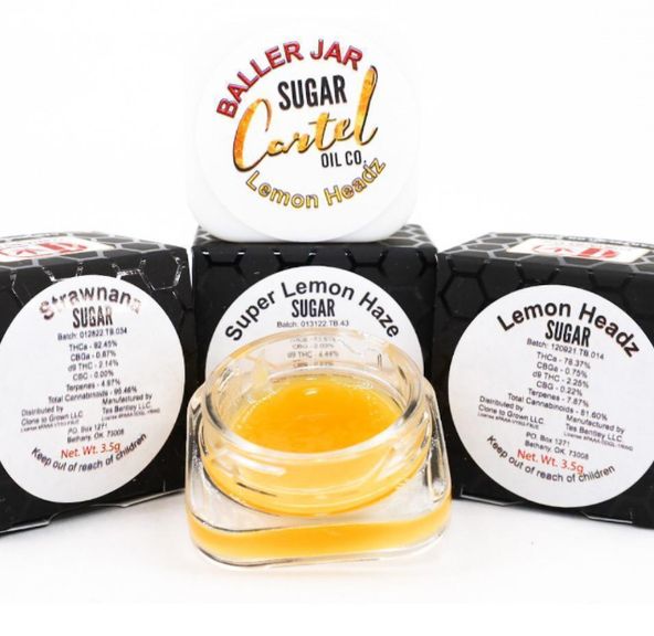 Cartel Oil Co - 3.5g Live Resin - Badder - Indica - Pablo’s Pineapples