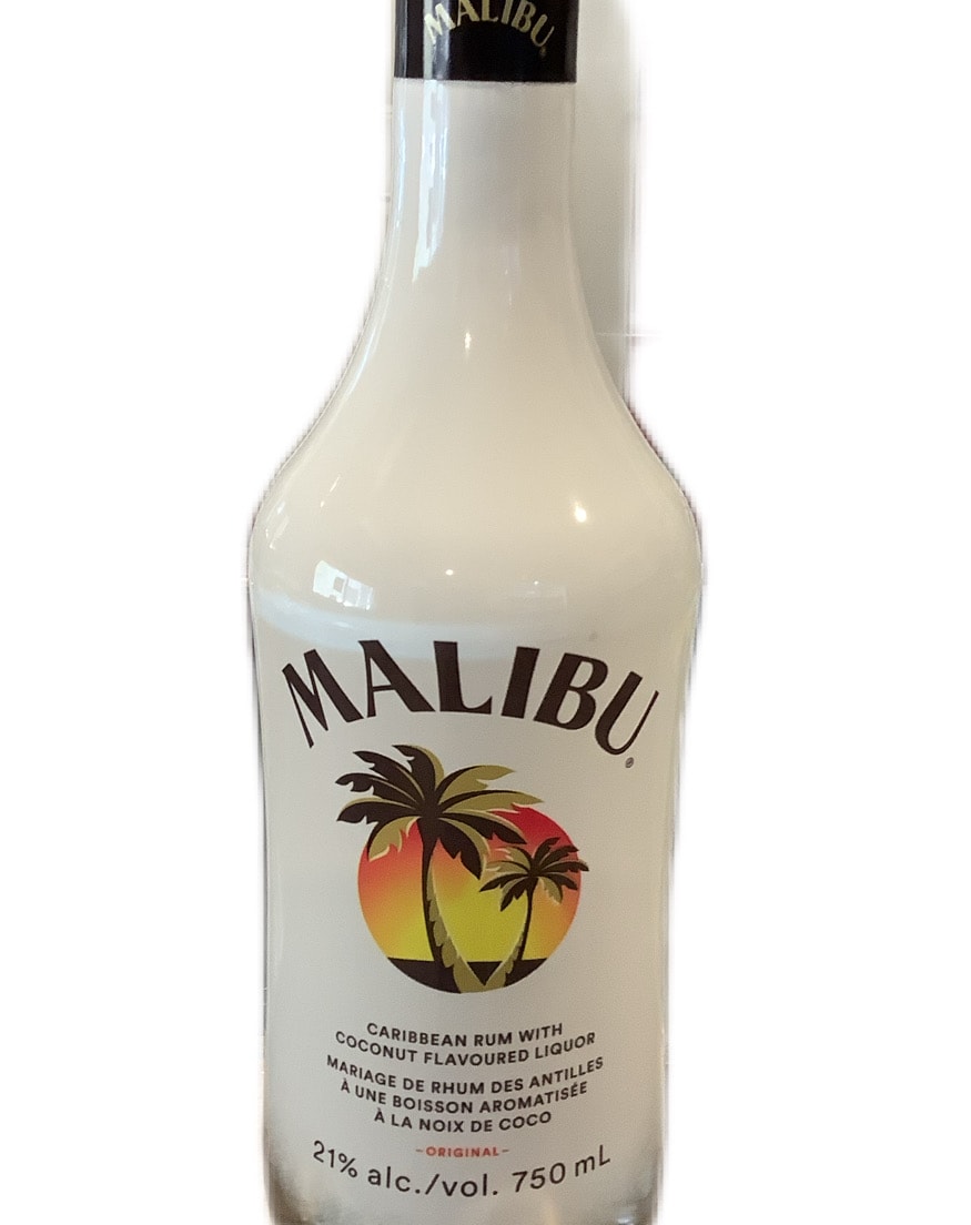 Malibu Rum with Coconut shots