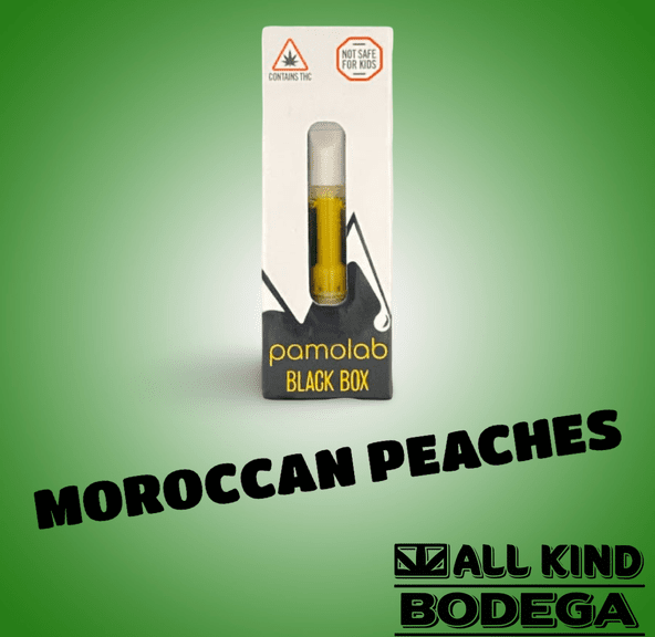 Moroccan Peaches 1g Cured Resin Vape Cart (@Pamolab)