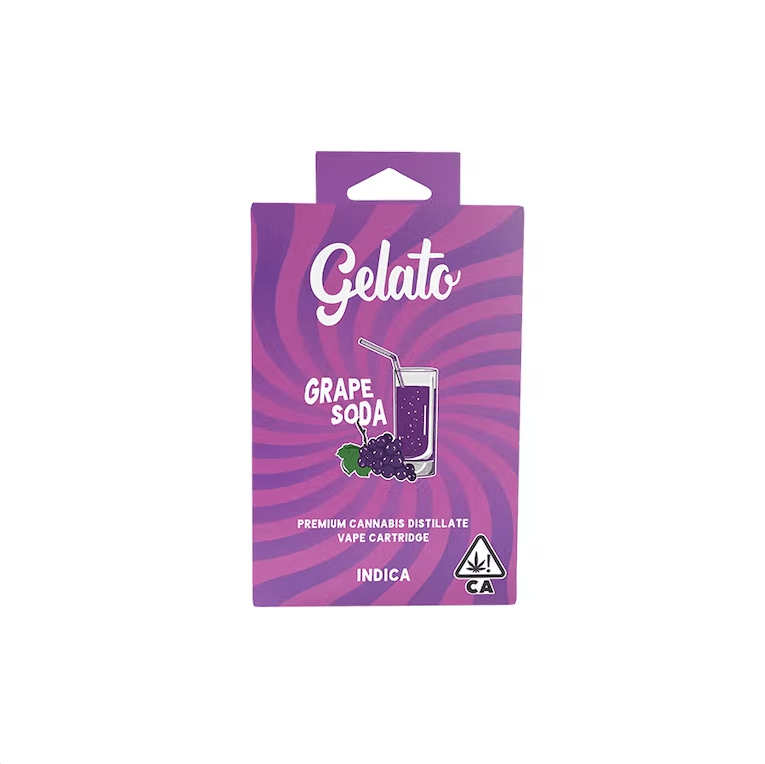 Gelato Flavor Cartridge Grape Soda 1g