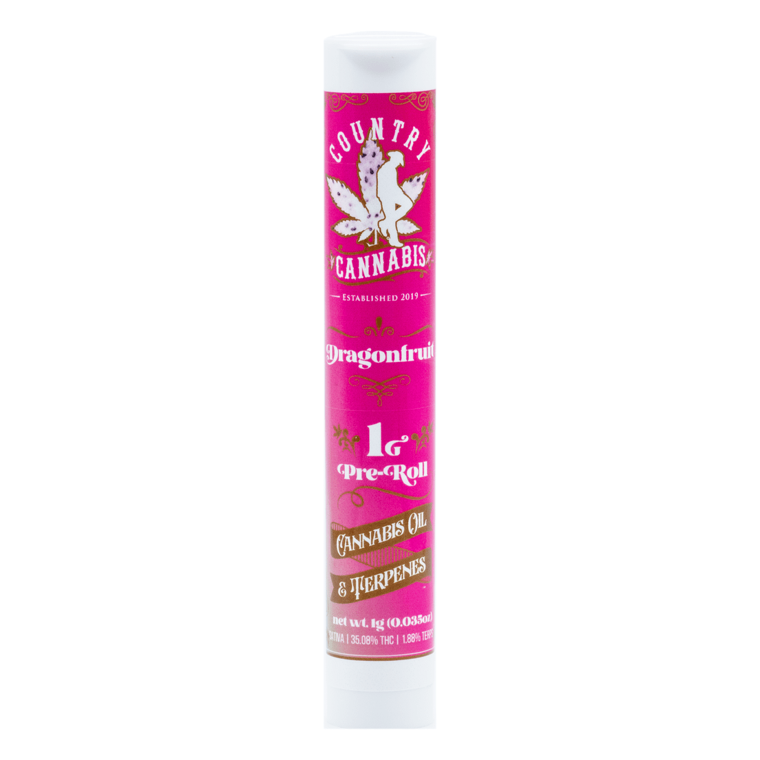 Country Cannabis - 1g Infused Pre-Roll - Dragon Fruit (Sativa)