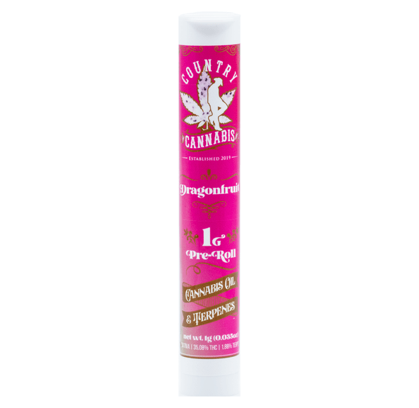 Country Cannabis - 1g Infused Pre-Roll - Dragon Fruit (Sativa)