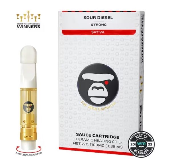 APE Sour Diesel 1.1g Sauce Cartridge 91%