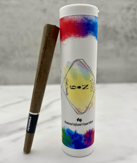 Blue Unicorn 1g Diamond Infused Blunt