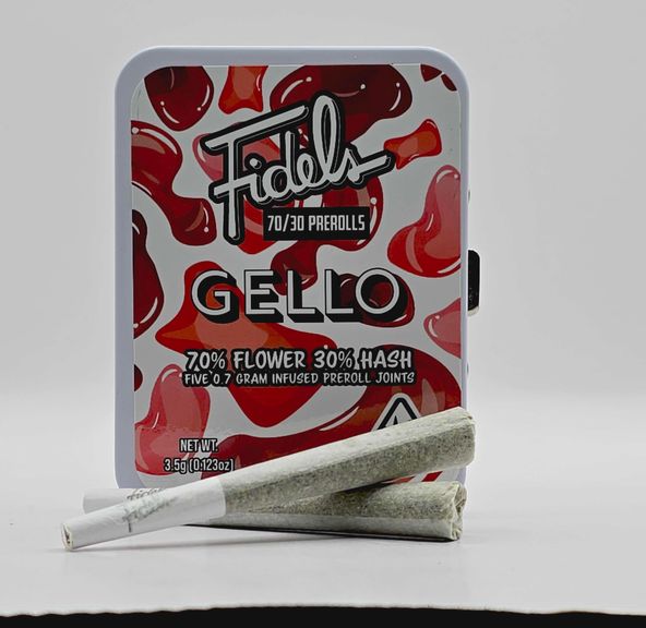 Fidels - Infused Preroll - Gello - 5ct