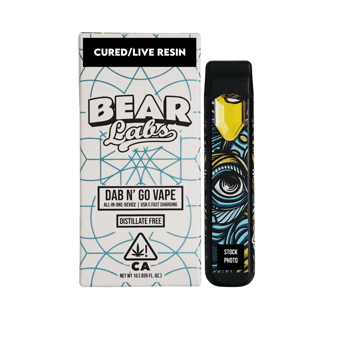 Bear Labs | AIO Vape | 1g | Cured Resin | Melonade