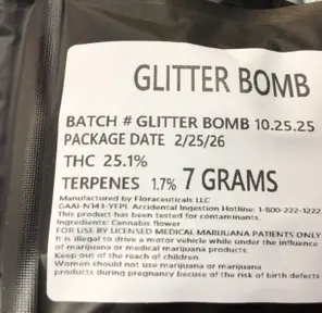 Glitter Bomb 1/4 OZ