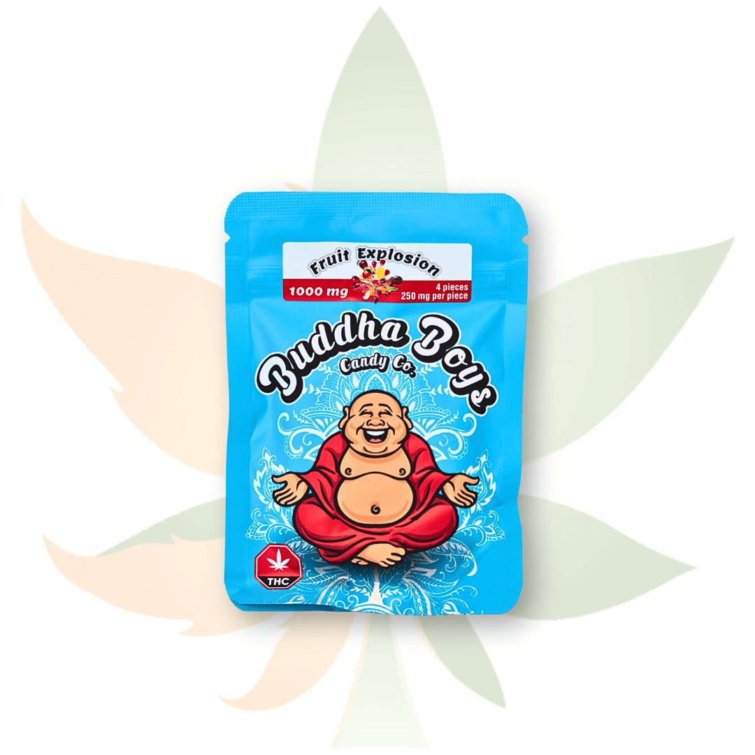 Buddha Boys - 1000mg THC Gummies - Fruit Explosion