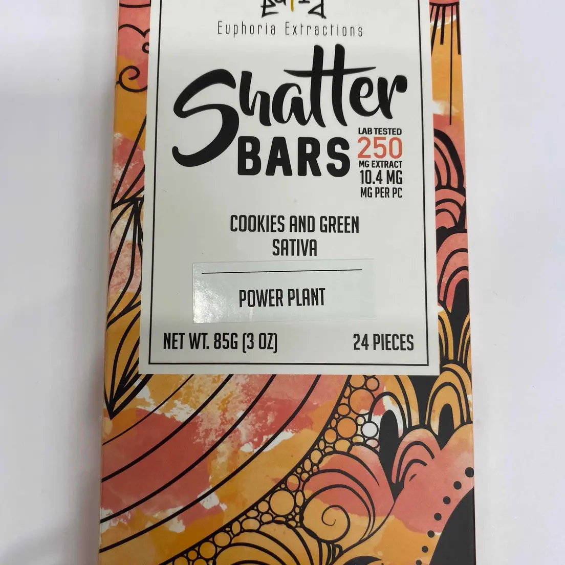 Euphoria Shatter Bar 250mg
